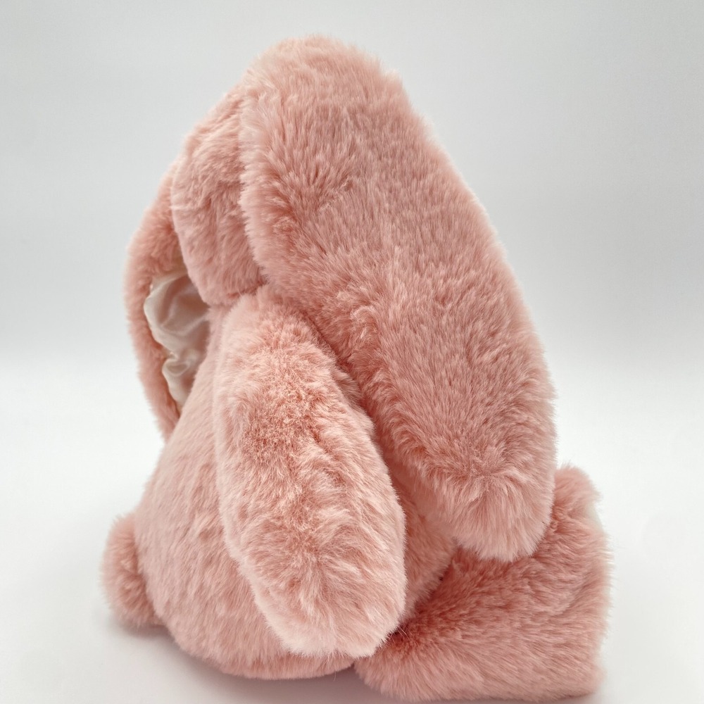 Spark Create Imagine Pink Bunny Rabbit Plush Stuffed Animal Toy Rattle Baby Soft - Picture 4 of 11